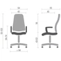 Офісне крісло Аклас Арси PL TILT (12475) - зменшене зображення 6