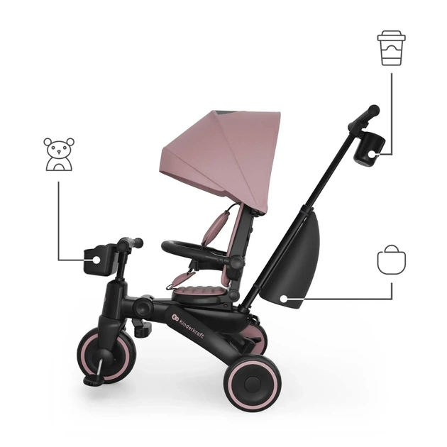 Дитячий велосипед Kinderkraft Jazz 3 Pink (KRJAZZ03PNK0000) (5902533930012) - зображення 10