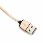 Дата кабель USB 2.0 AM to Lightning 1.0m Extradigital (KBA1661) - зменшене зображення 3