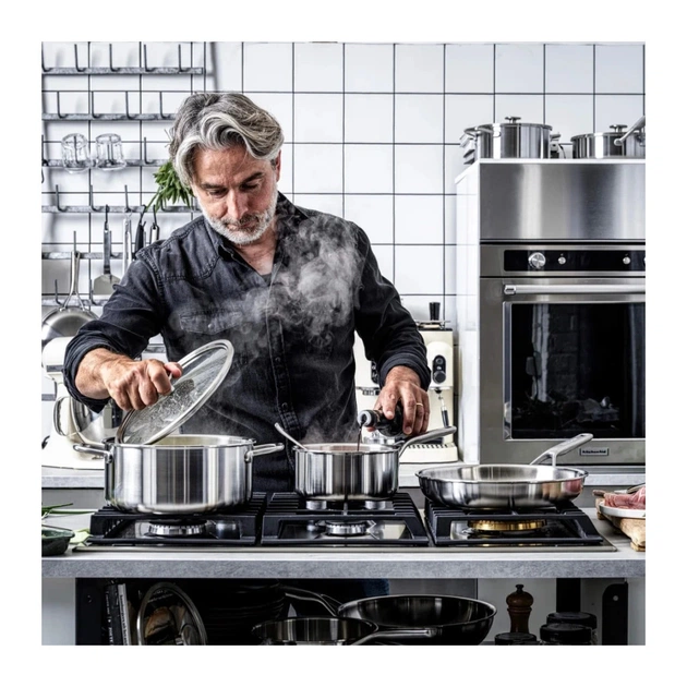 Кастрюля KitchenAid MSS 24 см 4,9 л (CC003260-001) - изображение 5