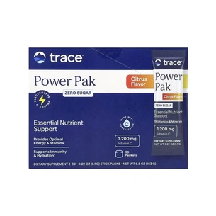 Витаминно-минеральный комплекс Trace Elektrolyty bez sakhara, vkus tsytrusovyy, Power Pak, 30 paket (TMR00555) изображение 1