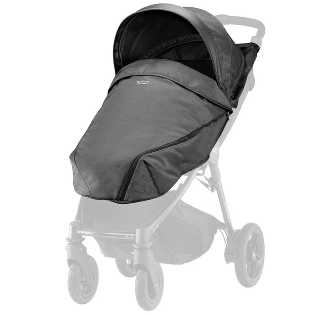 Набір текстилю для коляски Britax B-AGILE / B-MOTION Black Denim + накидка (2000025714) - изображение 1