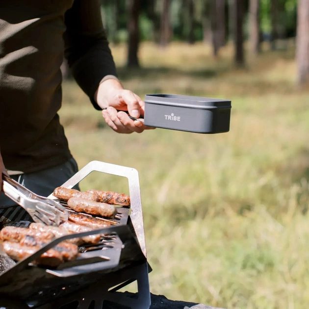 Миска туристична Tribe Lunch Box Alu T-FG-0016-grey, , шт (T-FG-0016-grey) - picture 11