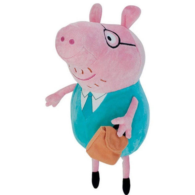 М'яка іграшка Peppa Pig Тато свин (30 см) (25100) - изображение 1