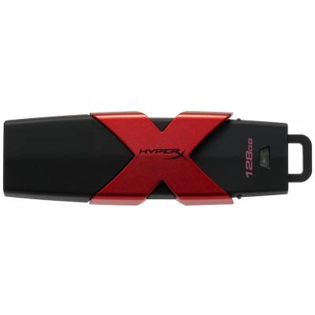 USB флеш накопичувач Kingston 128GB HyperX Savage USB 3.1 (HXS3/128GB) - изображение 1