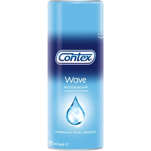 Інтимний гель-змазка Contex Wave зволожуючий з пантенолом (лубрикант) 100 мл (4820108005235) изображение 1
