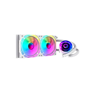 Система рідинного охолодження Gamemax IceChill 240V White зображення 1