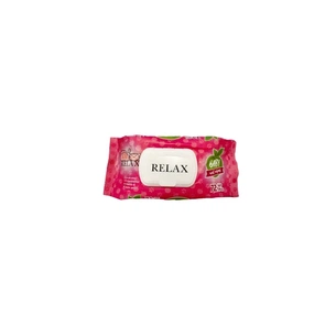 Вологі серветки Relax Tissue З ароматом яблука 72 шт. (4820237500311) зображення 1
