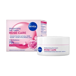 Крем для лица Nivea Rose Touch Moisturizing Gel Cream 50 мл (9005800396811) изображение 1
