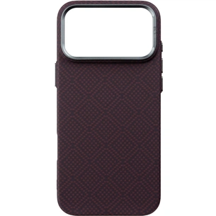 Чохол до мобільного телефона Armorstandart LikeCarbon2 MagCase Apple iPhone 18 Pro Max / 17 Pro Max Checker Dark Cherry (ARM92923) зображення 1