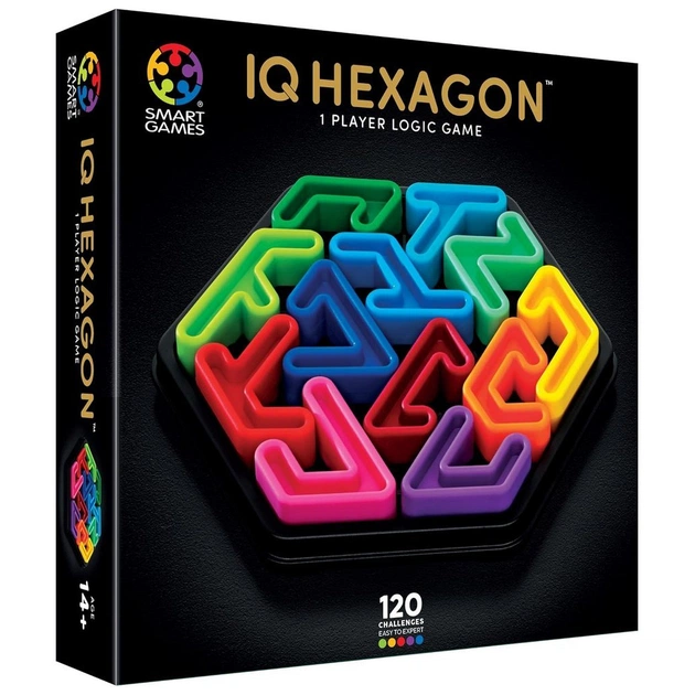 Настольная игра Smart Games IQ Делюкс. Шестиугольник (SG 314) - изображение 1