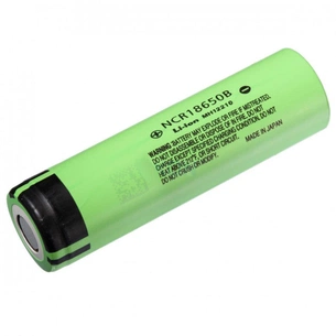Акумулятор 18650 3400mAh (FlatTop) * 1 Panasonic (NCR18650B / 00422) зображення 1