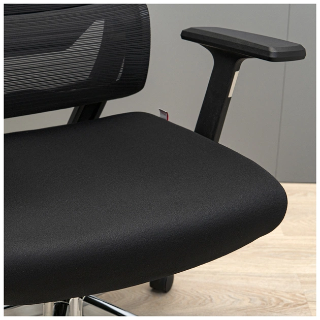 Офісне крісло Richman Вектор Про Хром М-2 Сітка Чорна (R00000053311) - зображення 11