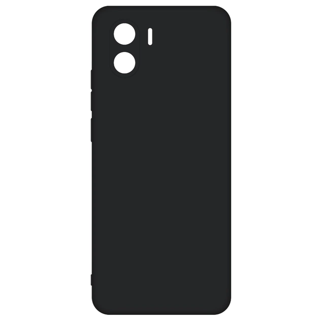 Чохол до мобільного телефона ACCLAB Silicone Case Xiaomi Redmi A2 Black (1283126602641) - зображення 1