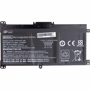 Акумулятор до ноутбука PowerPlant HP Pavilion X360 (BK03XL) 11.55V 3400mAh (NB461622) зображення 1