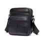 Сумка Vintage Месенджер Чорна (14992) - зменшене зображення 12
