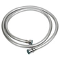 Шланг для душа AQUATICA 1/2" PVC 3-х шаровий з підшипником сріблястий (XB-0173) - зменшене зображення 1
