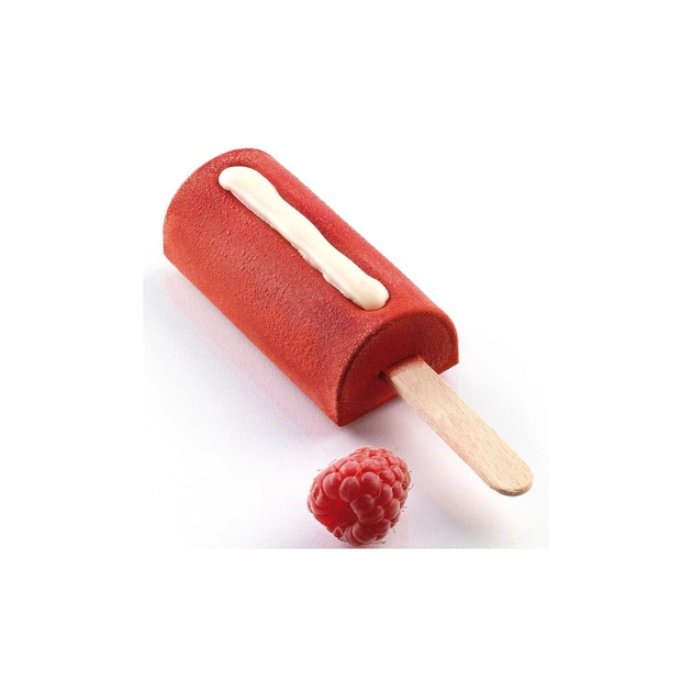 Форма для морозива Silikomart серія "Gelateria" Міні Чік 2 форми+2 таці + 100 паличок (GEL05M) - picture 1