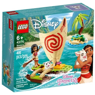 Конструктор LEGO Disney Princess Морські пригоди Моани 46 деталей (43170) зображення 1
