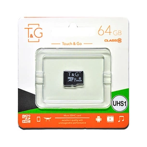Карта пам'яті T&G 64GB microSDXC class 10 UHS-I (TG-64GBSDCL10-00) зображення 1