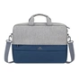 Сумка для ноутбука RivaCase 15.6" 7532 Prater, grey/dark blue anti-theft (7532Grey/DarkBlue) - зменшене зображення 1