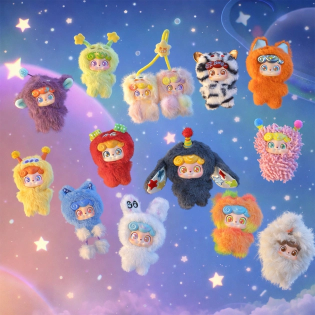 М'яка іграшка Pop Top сюрприз з кільцем Jojotoys Q.Kid Космо-хвилі (JO-2025044) - зображення 5