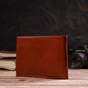 Гаманець Canpellini З натуральної шкіри Коричневий (21862) - зменшене зображення 9