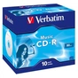 Диск CD Verbatim CD-R 700Mb 16x Jewel Case 10 Pack Music (43365) - уменьшенное изображение 1