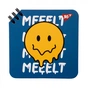 Блокнот Yes 110x110 мм 80 листов на спирали Melt smile клетка (151815) - уменьшенное изображение 1
