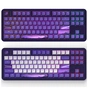 Клавіатура Dark Project ALU87 Celestial ABS RGB Mech G3MS Voidstone Violet (DPKB_CELESTIAL_87_ANSI_UA) - зменшене зображення 2