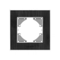 Рамка Videx BINERA чорний алюміній одинарна (VF-BNFRA1H-B) - уменьшенное изображение 2