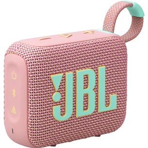 Акустична система JBL Go 4 Pink (JBLGO4PINK) зображення 1
