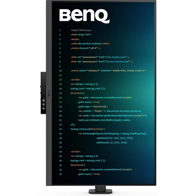 Монітор BenQ RD320UA Metallic Grey - picture 7