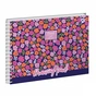 Альбом для малювання Yes А4 Floral explosion на спіралі, 20 аркушів (130477) - зменшене зображення 2