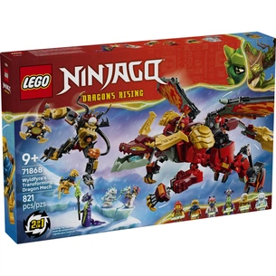 Конструктор LEGO NINJAGO Дракон-трансформер Вайлдфаєр (71868) зображення 1