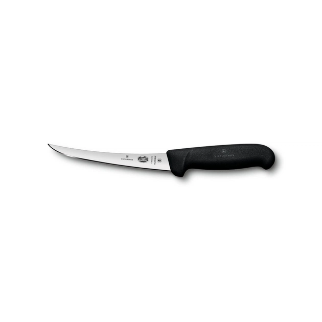 Кухонний ніж Victorinox Fibrox Boning Flexible 15 см Black (5.6613.15) - зображення 1