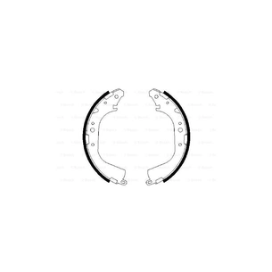 Гальмівні колодки Bosch 0 986 487 354 зображення 1