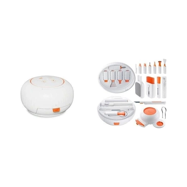 Универсальный чистящий набор 2E Multifinctional cleaning kit 24in1 white-orange (2E-SK24IN1) - изображение 1