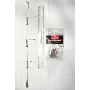 Монтаж Harpoon Вбивця Карася мідь No.2 3 пружини 25г BEAK (7407000012980) изображение 1