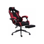 Крісло ігрове GT Racer X-2324 Black/Red (X-2324 Fabric Black/Red) - зменшене зображення 4