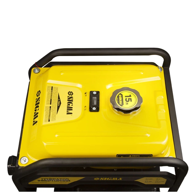 Генератор Sigma інверторний, 5.5/6.0kW, 15л, з виведенням під АВР (5710771) - picture 9