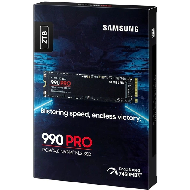 Накопитель SSD M.2 2280 2TB 990 PRO Samsung (MZ-V9P2T0BW) - изображение 7