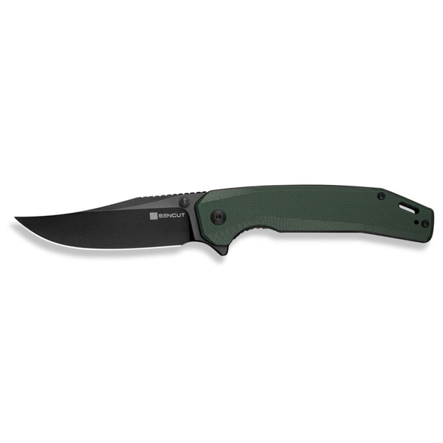 Ніж Sencut Vornix, Green G10, Black Stonewash (S25038-1) - зображення 1