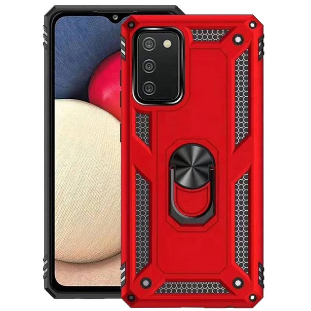 Чохол до мобільного телефона BeCover Military Samsung Galaxy A02s SM-A025/A03s SM-A037/M02s SM-M025 Red (706014) - зображення 1