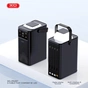 Батарея універсальна XO 80000mAh, PD/20W, QC/22,5W, Lamp, black (XO-PR287-BK) - зменшене зображення 6