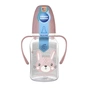 Пляшечка для годування Canpol babies CUTE ANIMALS стандартна з ручками 120 мл рожева (11/823_pin) - зменшене зображення 3