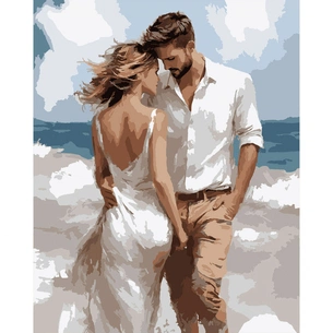 Картина по номерам Santi Романтична пара 40х50 см (955770) зображення 1