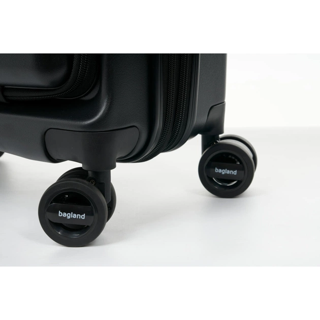 Валіза Bagland маленька 40 л чорна (1140721768) - зображення 10