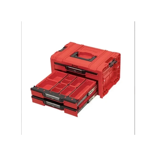 Ящик для інструментів QBRICK SYSTEM набір на платформі, 21", 525*345*885, SYSTEM PRO Drawer Workshop Set 6 Red (Z260370PG003) - picture 3
