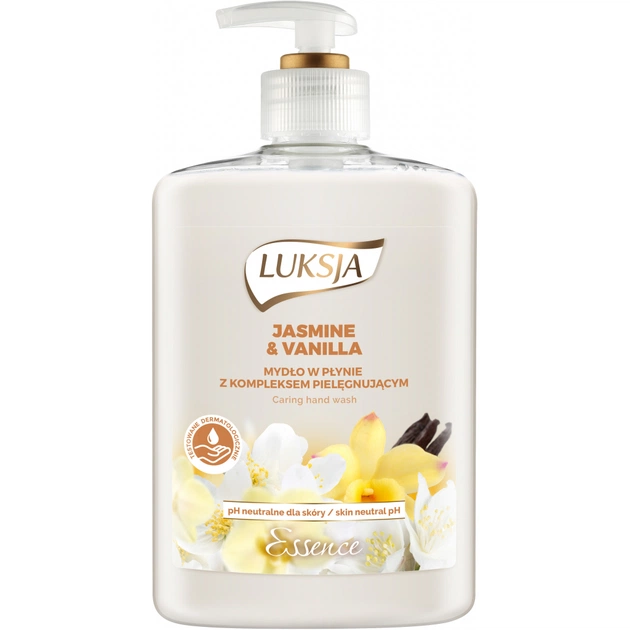 Рідке мило Luksja Jasmine & Vanilla 500 мл (5900998007232) - зображення 1